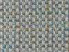 Indigo Aqua Turquoise Multi Colored Blue Tweed Modern Heavy Upholstery Fabric By The Yard 55”W/680GSM