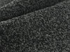 Heavy Weight Boucle Upholstery Fabric By The Yard|Wooly Woven Textured Fabric For Chair Couch Pillow 57"width 430GSM in Black&Gray