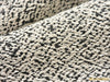 Boucle Fabric Heavy Weight Vintage Black and White Textured Wooly Boucle Upholstery Fabric By The Yard 57"Width,780GSM