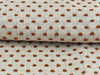 Black And White Jacquard Dot Textured Linen Blend Upholstery Fabric By The Yard|Burnt Orange Heavy Upholstery For Chair 57"W/600GSM