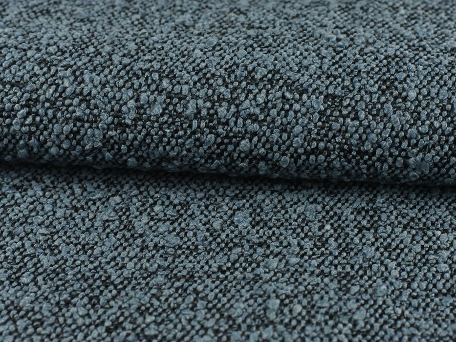 Blue Boucle Fabric Home Decor Modern Upholstery Fabric By The Yard For Room Decor Kids Chair