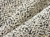 Boucle Fabric Heavy Weight Vintage Black and White Textured Wooly Boucle Upholstery Fabric By The Yard 57"Width,780GSM