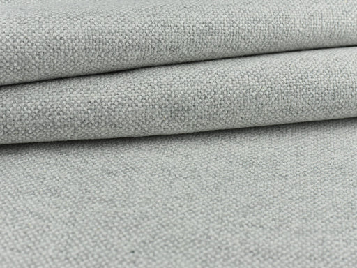 Italy Design Linen Flax Blended Upholstery Fabric by the Yard|Light Gray and White Linen Fabric For Home Decor Reupholstery|55"W/690GSM