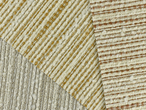 Linen Blended Boucle Upholstery Fabric|Nubby Loop Texture Vintage Boucle Fabric|Chunky Upholstery Fabric For Chairs