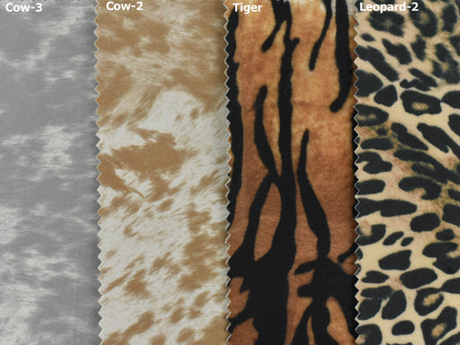 Heavy Weight Animal Print Velvet Upholstery Fabric|Tiger Gold Animal Print Fabric|Cow Print Fabric|Furniture Velvet Fabric-620GSM Weight