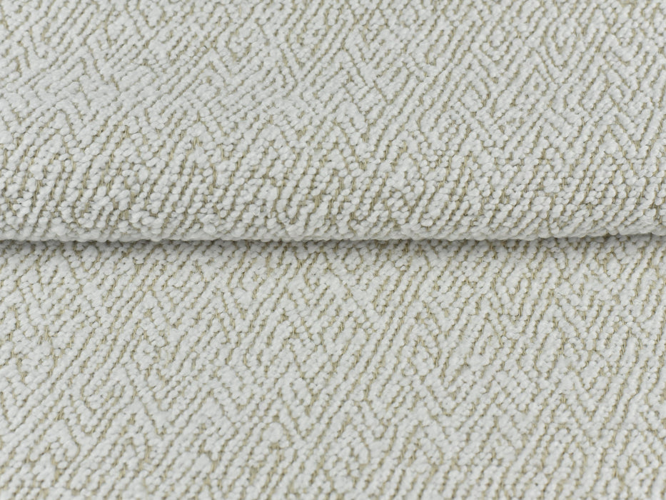 Cream Herringbone Heavy Weight Upholstery Fabric|Geometric Fabric Decorative Fabric|Patterned Upholstery Material|Ottoman Chair Fabric