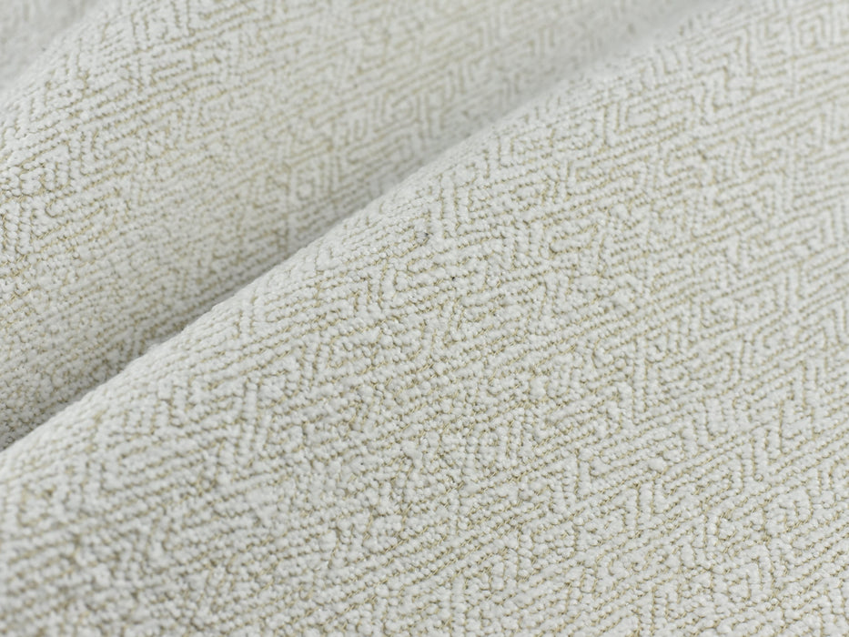 Cream Herringbone Heavy Weight Upholstery Fabric|Geometric Fabric Decorative Fabric|Patterned Upholstery Material|Ottoman Chair Fabric