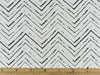 Black and White Chenille Herringbone Chevron Upholstery Fabric|Heavy Furniture Fabric By The Yard