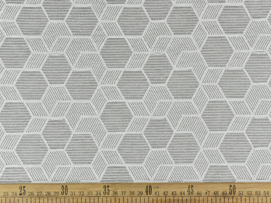 Cotton Blend Upholstery Fabric|Jacquard Furniture Fabric|Geometric Chair Fabric By The Yard