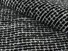 Black And White Tweed Design Textured Boucle Upholstery Fabric For Chair Couch Pillow-Adorable And Very Stylish