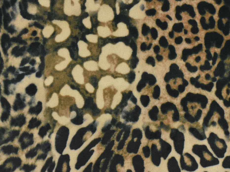 Heavy Weight Animal Print Velvet Upholstery Fabric|Tiger Gold Animal Print Fabric|Cow Print Fabric|Furniture Velvet Fabric-620GSM Weight