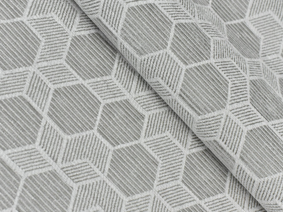 Cotton Blend Upholstery Fabric|Jacquard Furniture Fabric|Geometric Chair Fabric By The Yard