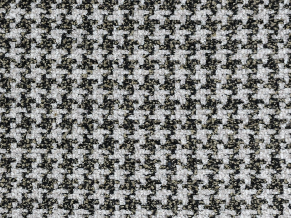 Small Houndstooth Upholstery Fabric|Cotton Blend Houndstooth Fabric|Houndstooth Upholstery For Pillow, Couch,Bench,Chair|Furring Touch Feel