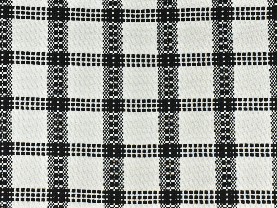 Extra Heavy Weight Cotton Blend Check Pattern Upholstery Fabric|Rustic Farmhouse Decor Fabric|Gingham Cottage Fabric|57'W/900GSM