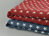 100% Pure Cotton Upholstery Fabric Stars Red Star Blue Fabric|Natural Pure Cotton Quilt Fabric|Kids Upholstery Fabric For Curtain Chair