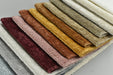 Chenille Textured Solid Color Upholstery Fabric|Plushed Soft Hand Fabric For Sofa Cushion