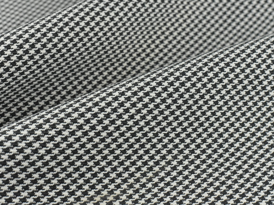 Houndstooth Upholstery Fabric Heavy Weight Chunky Vintage Fabric By The Yard For Pillow Couch Ottoman Chair 55" W/550GSM-Flying