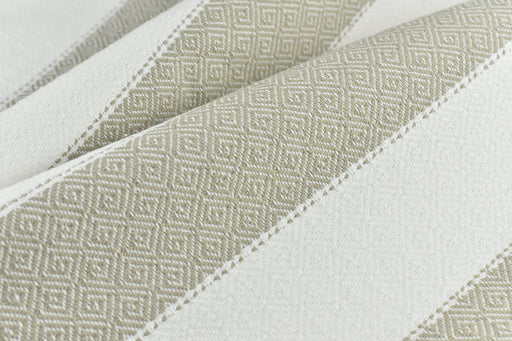 Tin White Upholstery Fabric | Diamond Geometric Fabric |LuxurySofabric