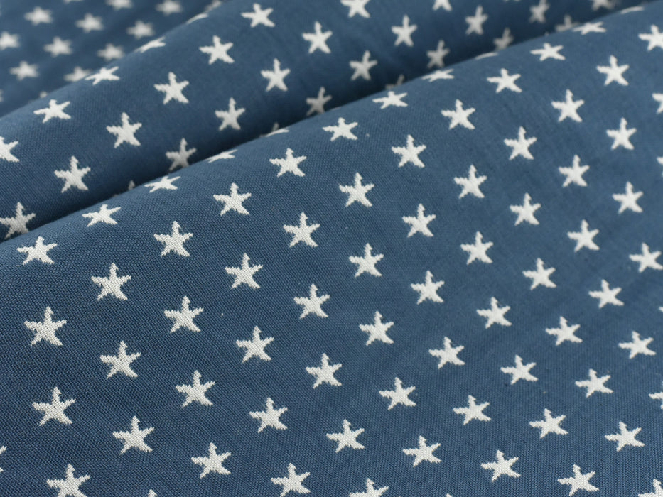 100% Pure Cotton Upholstery Fabric Stars Red Star Blue Fabric|Natural Pure Cotton Quilt Fabric|Kids Upholstery Fabric For Curtain Chair