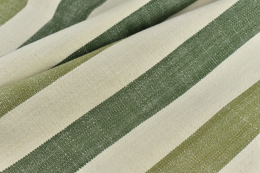 Green Stripe Jacquard Fabric |Vintage Upholstery Fabric|LuxurySofabric