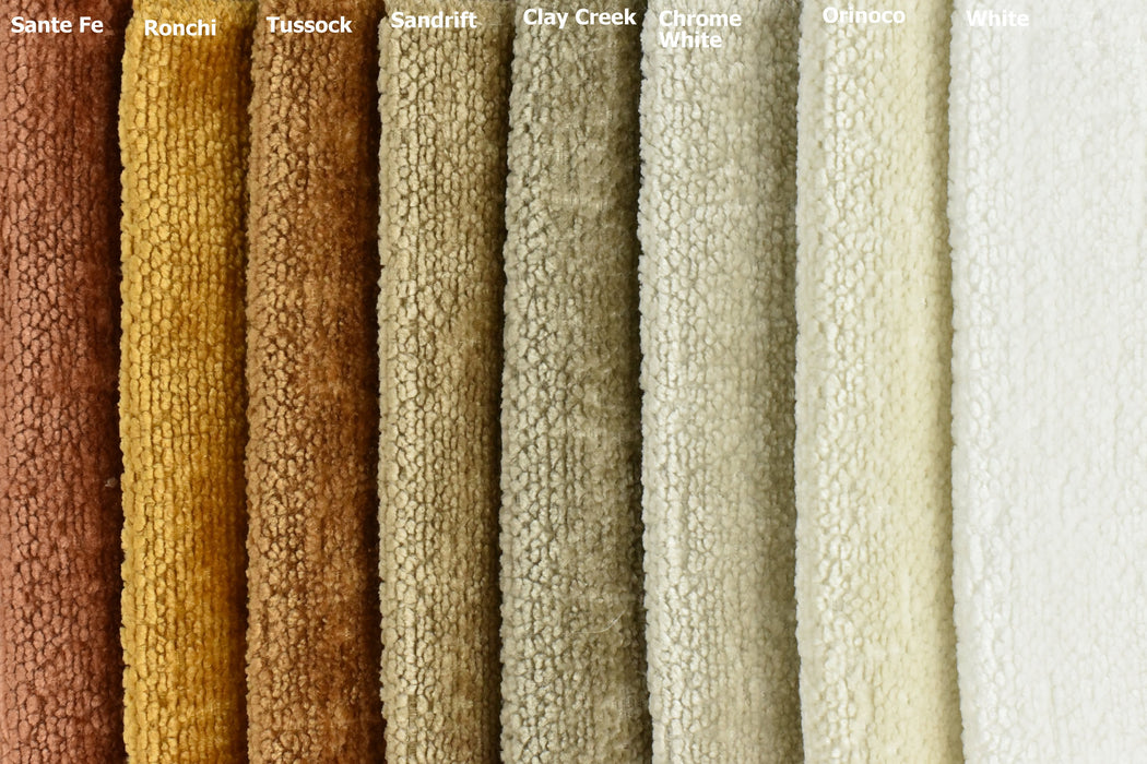 Chenille Textured Solid Color Upholstery Fabric|Plushed Soft Hand Fabric For Sofa Cushion