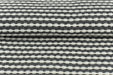 Natural White and Black Wool Linen Two Tone Striped Upholstery Fabric|Rich Textured Boucle Upholstery Fabric -55"W/652GSM