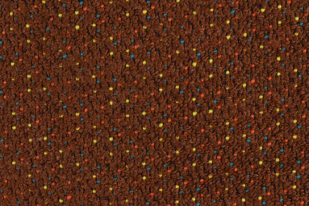 Extra Heavy Weight Multicolor Dots Boucle Upholstery Fabric in Cream, Black,Charcoal |High Traffic Boucle Chair Fabric|-56"W/945GSM