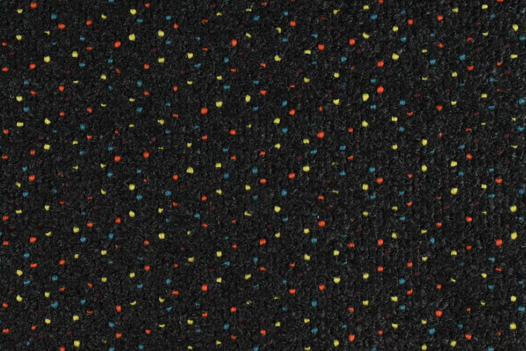 Extra Heavy Weight Multicolor Dots Boucle Upholstery Fabric in Cream, Black,Charcoal |High Traffic Boucle Chair Fabric|-56"W/945GSM