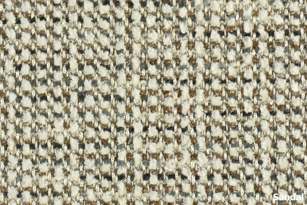 Heavy Weight Wool Cotton Blend Woven Upholstery Fabric|Multicolored Tweed Textured Furniture Fabric For Couch Sofa Dining Chair