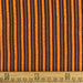 Retro Orange Verticle Chenille Stripe Pattern Wovens Solids Upholstery Fabric by the Yard