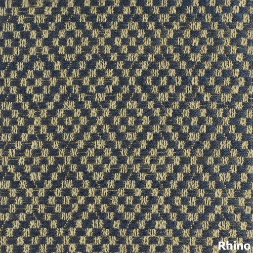 Navy Beige Gold Diamond Pattern Woven Linen Cotton Jacquard Upholstery Fabric For Chair Ottoman Bench|Blue Drapery Fabric By The Yard