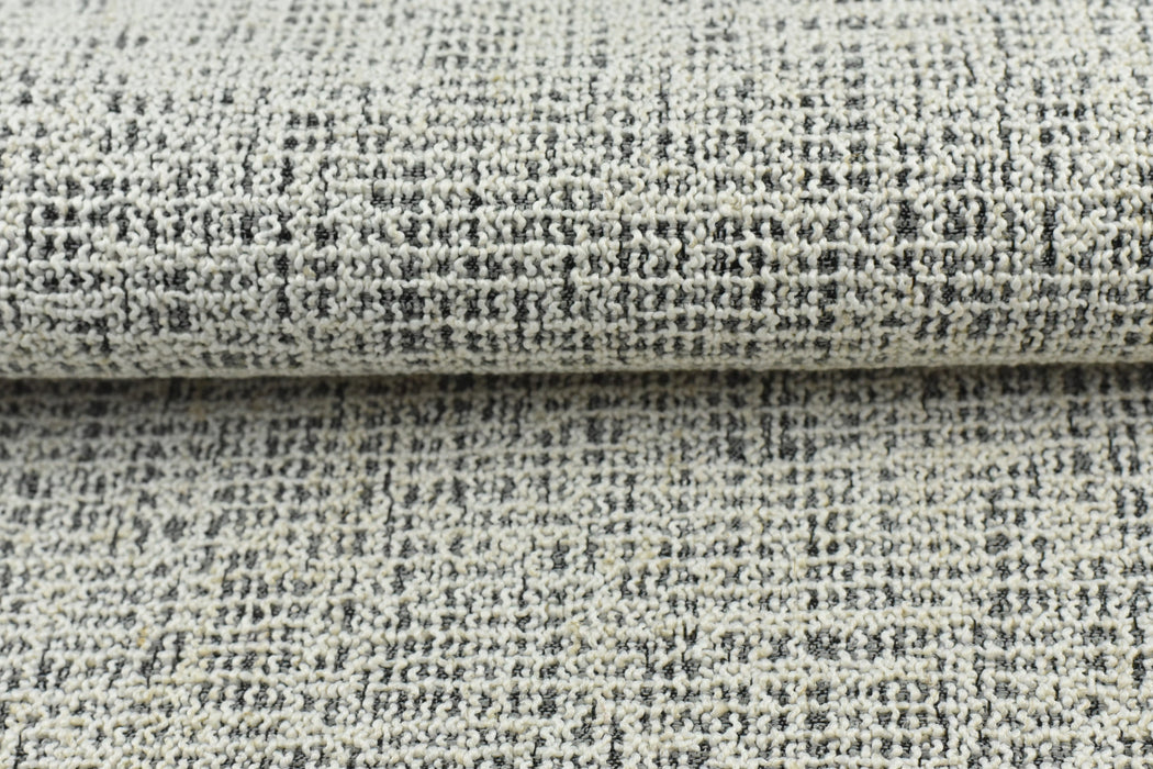 Modern Abstract Woven Chair Couch Upholstery Fabric|Designer Heavy Weight Cream Grey Textured Upholstery Fabric By The Yard 55"W/780GSM