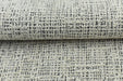 Modern Abstract Woven Chair Couch Upholstery Fabric|Designer Heavy Weight Cream Grey Textured Upholstery Fabric By The Yard 55"W/780GSM