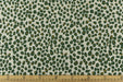 Designer Heavy Weight Leopard Jacquard Textured Upholstery Fabric in Green Yellow Cream|Cheetah Animal Geometric Woven Furniture Fabric