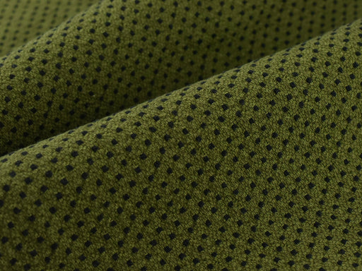 100 Pure Cotton Moss Green Dots Textured Geometric Upholstery&Drapery Curtain Fabric By The Yard|Natural Cotton Upholstery For Furniture