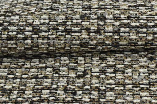 Heavy Weight Tweed Boucle Upholstery Fabric With Black White Brown For Furniture Reupholstery|Unique Boucle For Your Special Home Space