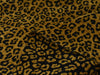 Modern Leopard Pattern Luxury Black Gold Chenille Upholstery Fabric|Exotic Animal Woven Jacquard Upholstery Fabric for Furniture and Pillows