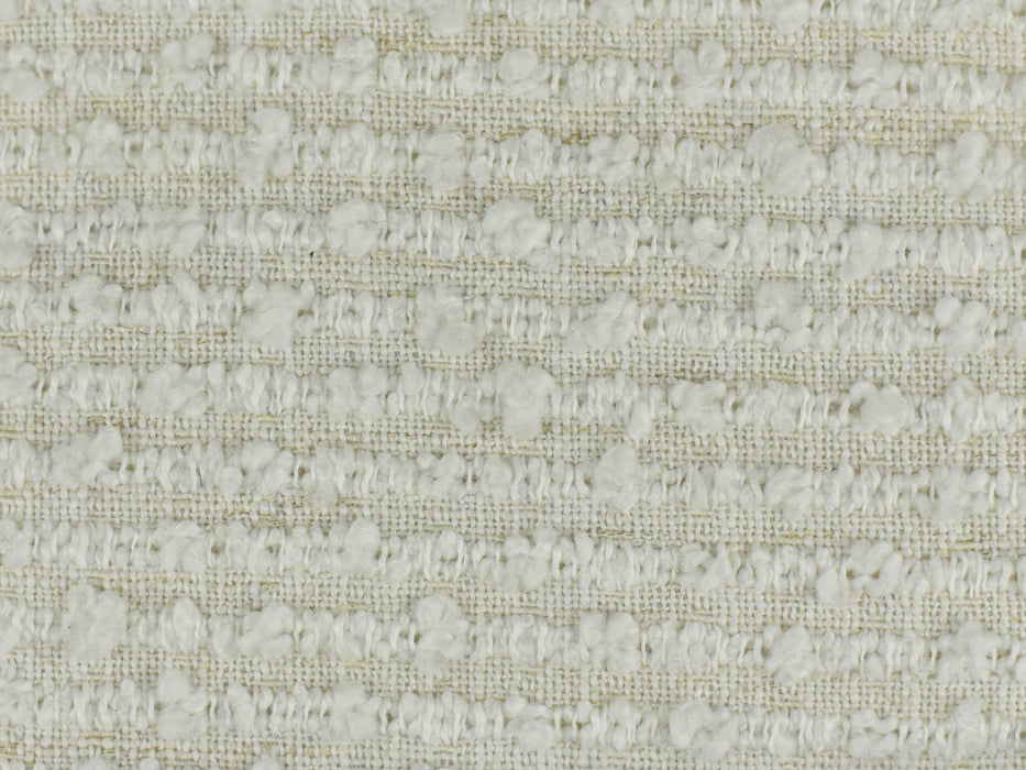 Heavy Weight Stripe Boucle Texture Upholstery Fabric by the Yard|Designer Ivory Yellow Rust Bocule Fabric For Chair Pillow Couch