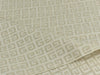 Cotton Linen Only Greek Key Cream Tan Abstract Geometric Upholstery and Curtain Fabric|Lightweight Upholstery Fabric for Pillow Table Runner