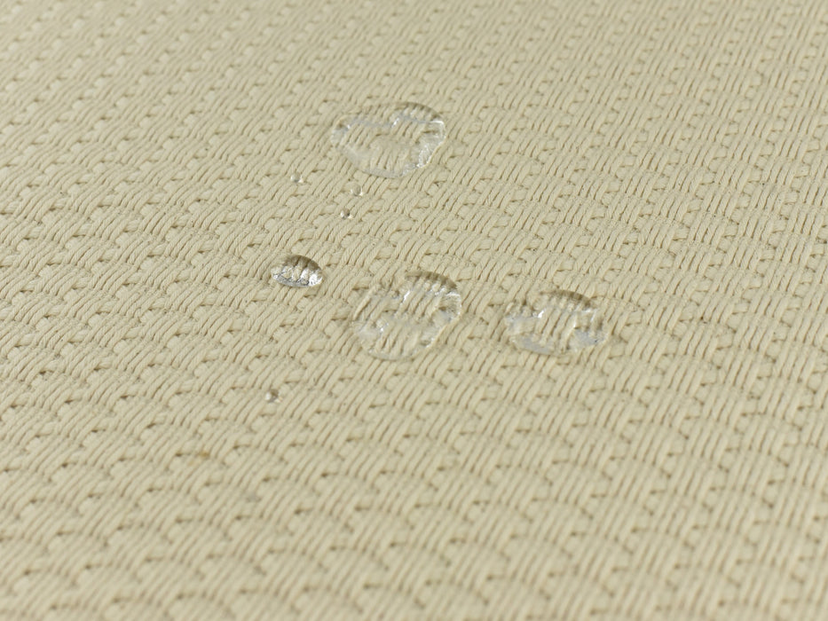 Stain Resistant 100% Pure Cotton Geometric Diamond Woven Textured Upholstery Fabric|Heavy Performance Anti Stain Cotton Fabric