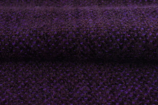 Luxury Purple Wool Feel Plushed Chenille Fabric For Curtain|Light Duty Soft Home Decor Fabric For Drapery Pillow,Throws,Blanket