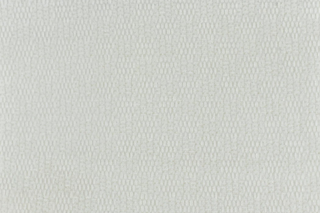 Heavy Duty Pure White Soft Fine Chenille Plushed Textured Cotton Touch Feel Upholstery Fabric For Furniture Chair Reupholstery