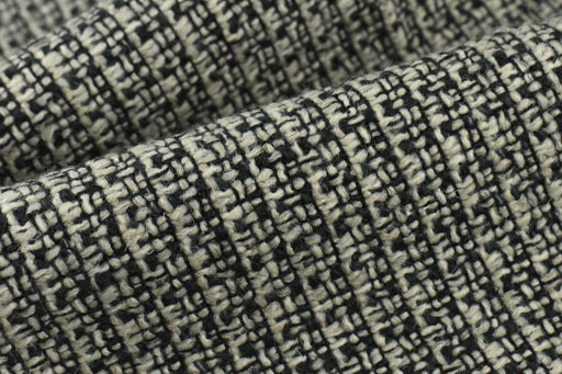 Heavy Weight Wool Blend Home Decor Upholstery Fabric For Dining Chair|Designer Cream/Gold/Navy Chunky Woven Fabric For Sofa Chushion