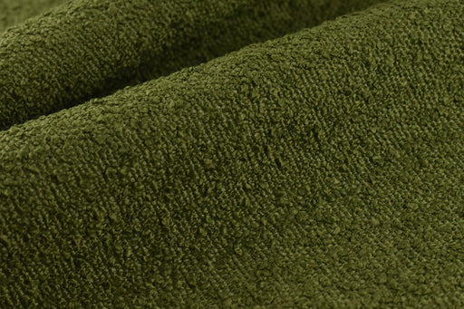 Heavy Weight Moss Green/Olive Green Boucle Upholstery Fabric|Textured Boucle Fabric By The Yard For Chair Sofa Headboard Ottoman Furniture