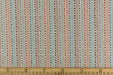 Vintage Farmhouse Milti-colored Stripe Upholstery Fabric For Chairs Seat Cushion Pillow|Country Fabric For Furniture Reupholstery