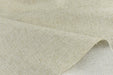 Natural Cotton Linen Blend Upholstery Fabric|Vintage Heavy Cream Linen Fabric By The Yard For Chair Cushion Sofa Drapery|55"W/525GSM