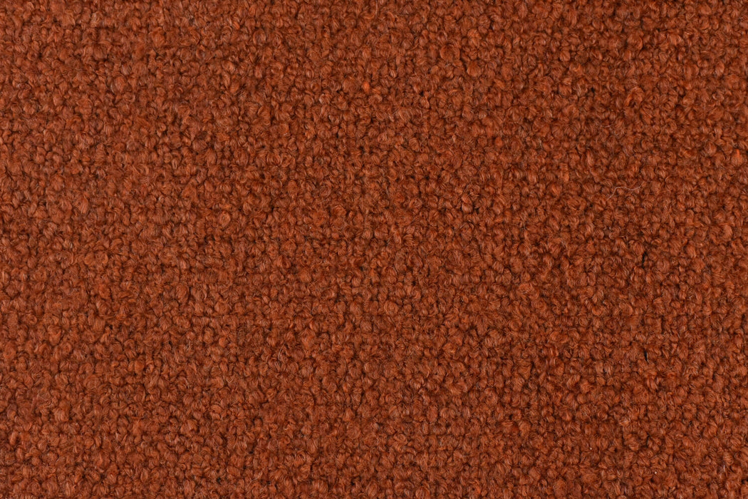 Heavy Duty Nubby Textured Rust Brown Boucle Upholstery Fabric For Couch ...