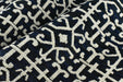 Navy Blue Chenille Abstract Geometric Jacquard Upholstery Fabric|Vintage Green Geometric Sofa Fabric Chair Fabric