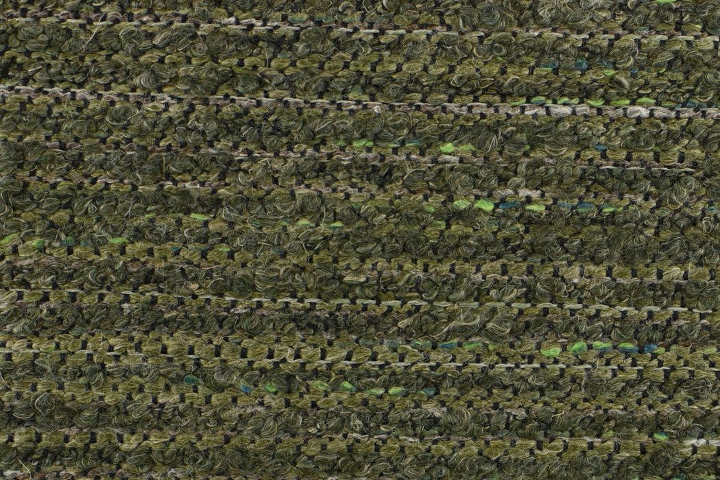 Olive Green Heavy Wool Linen Blend Boucle Upholstery Fabric|Chunky Nubby Textured Fabric For Chair Ottoman Couch