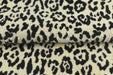 Heavy Weight 100% Cotton Leopard Cut Velvet Upholstery Fabric|Gold Black Cheetah Geometric Animal Luxury Furniture Fabric For Ottoman Chair